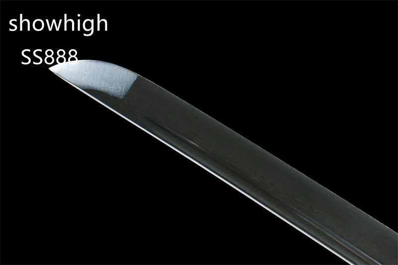 black damascus katana sword SS888