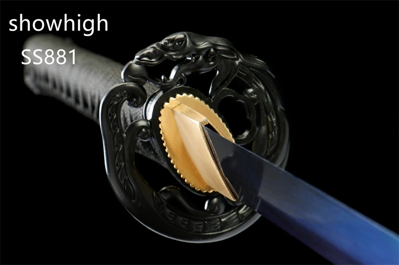 blue dragon katana sword SS881