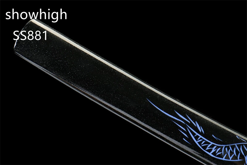 blue dragon katana sword SS881