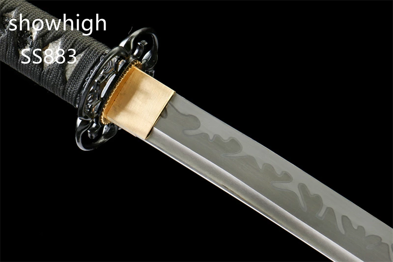 handmade fancy hamon katana sword SS883