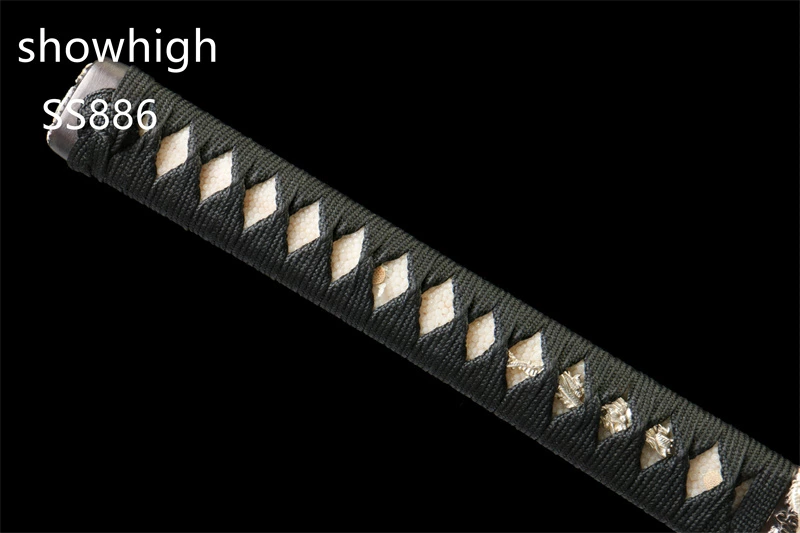 handmade  ladder pattern damascus katana sword SS886
