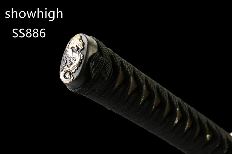 handmade  ladder pattern damascus katana sword SS886