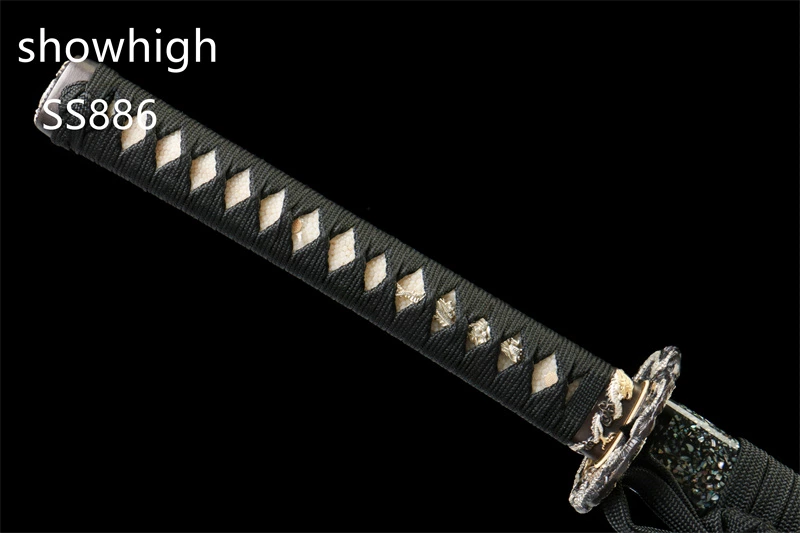 handmade  ladder pattern damascus katana sword SS886