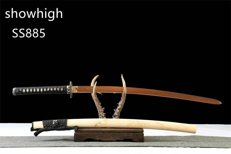handmade gold katana sword SS885