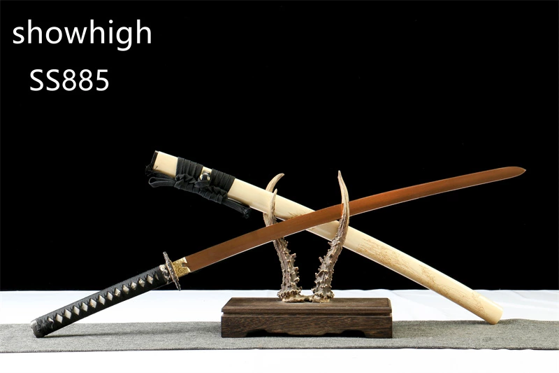 handmade gold katana sword SS885