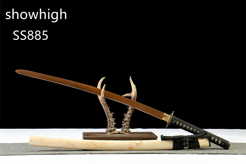 handmade gold katana sword SS885