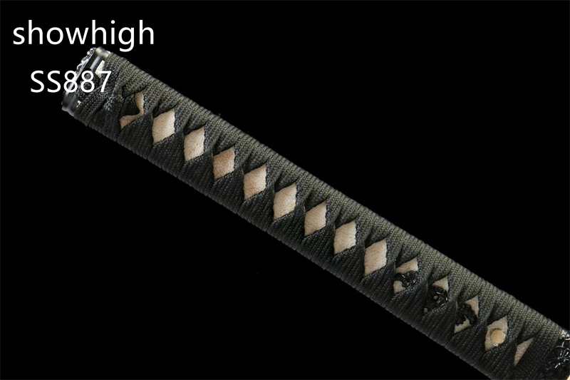 handmade tornado damascus katana sword SS887