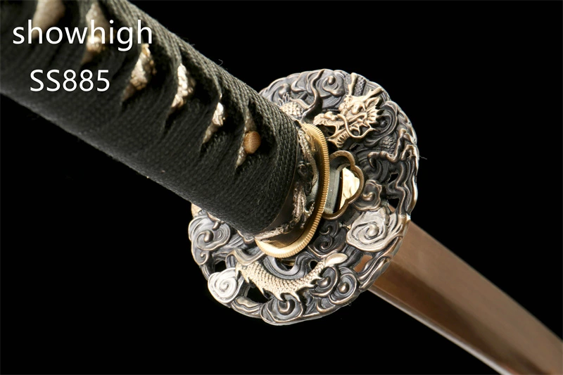 handmade gold katana sword SS885