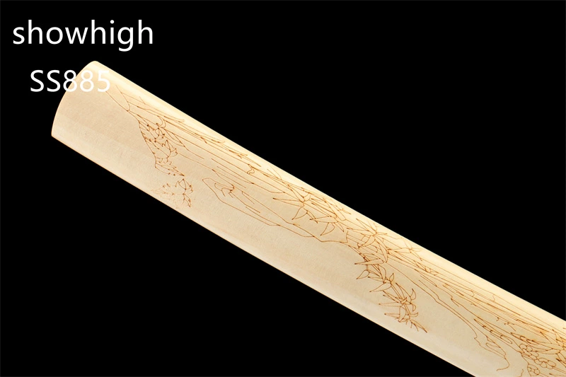 handmade gold katana sword SS885
