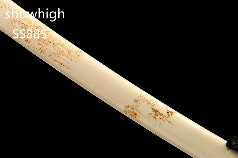 handmade gold katana sword SS885