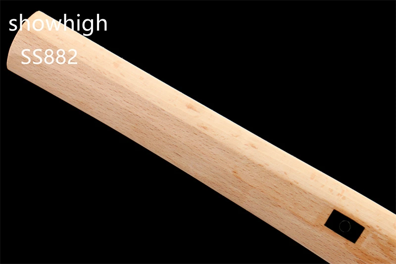 handmade  manual grind T10 real hamon katana sword SS882
