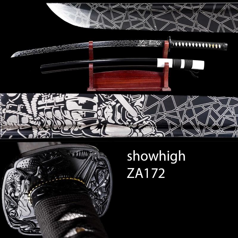 handmade high manganese katana sword ZA172