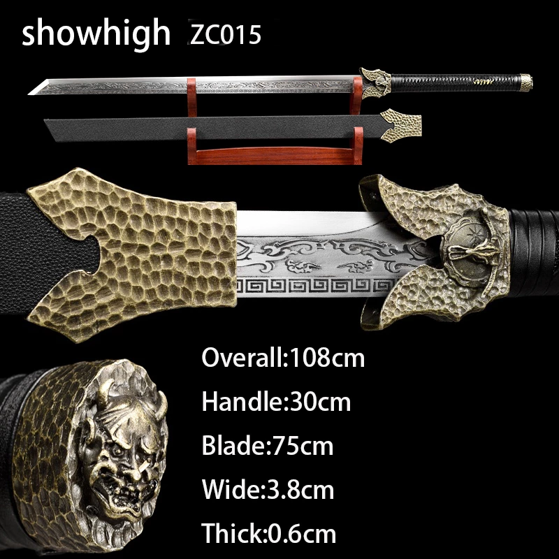 handmade time raiders sword ZC015