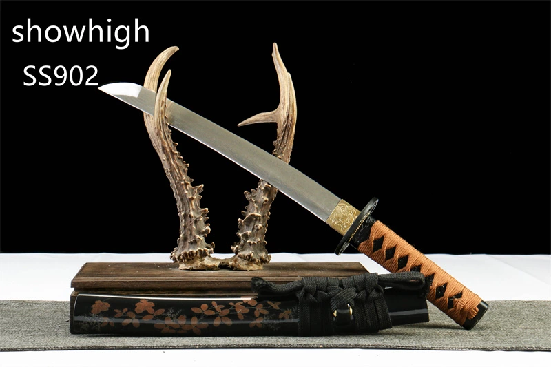 handmade damascus tanto sword SS902