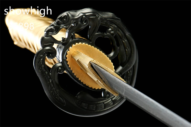handmade dragon damascus tanto sword SS898