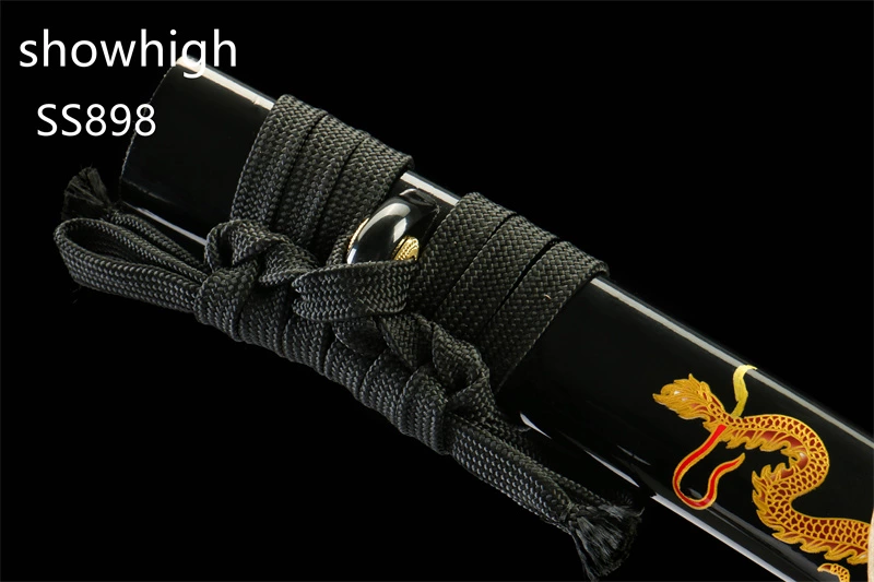 handmade dragon damascus tanto sword SS898