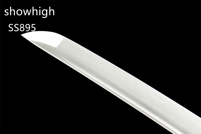 handmade green katana sword ss895