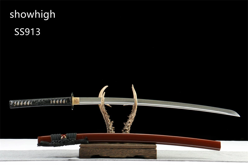 handmade T10 real hamon katana sword SS913