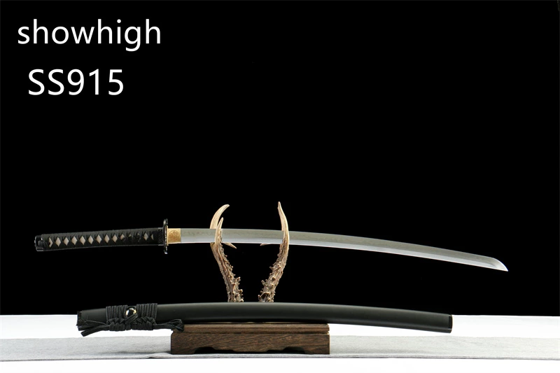 handmade T10 real hamon katana sword ss915