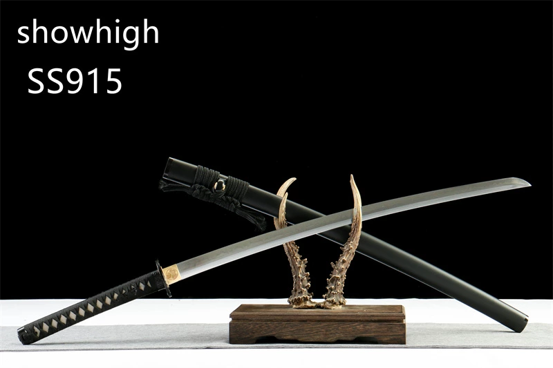handmade T10 real hamon katana sword ss915