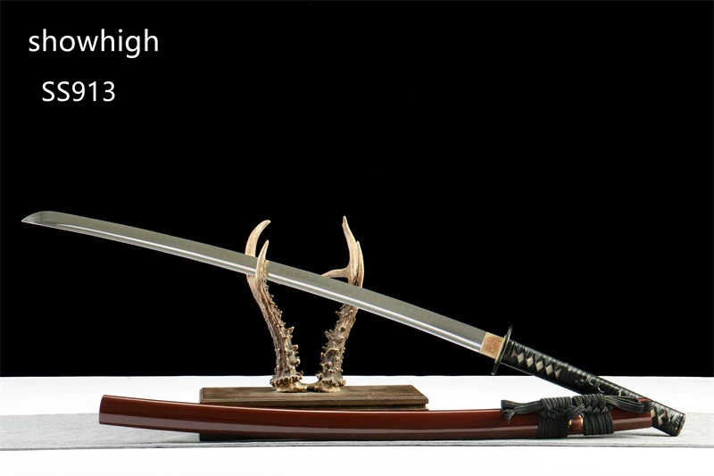 handmade T10 real hamon katana sword SS913
