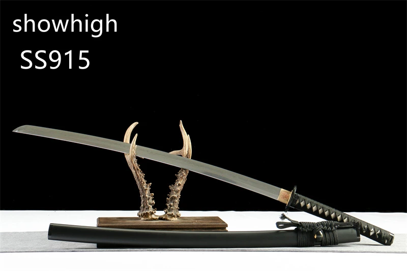 handmade T10 real hamon katana sword ss915