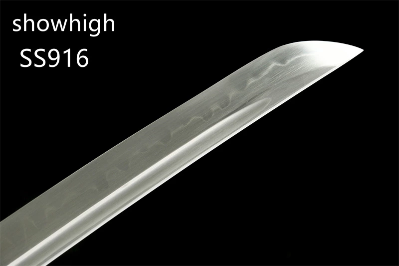 handmade T10 real hamon real rayskin katana sword SS916