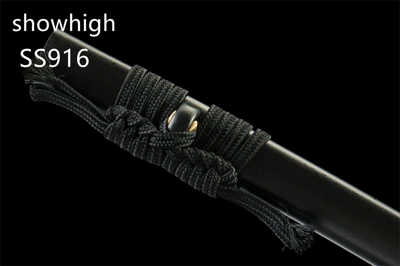 handmade T10 real hamon real rayskin katana sword SS916