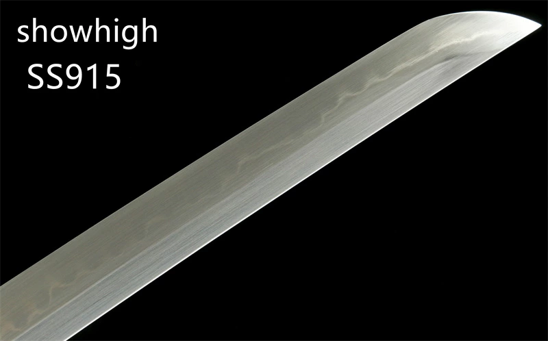 handmade T10 real hamon katana sword ss915