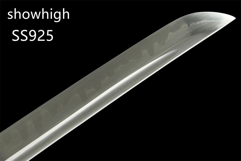 handmade T10 real hamon katana sword SS925