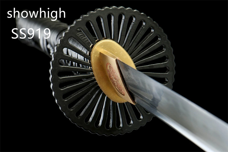 handmade T10 real hamon katana sword SS919