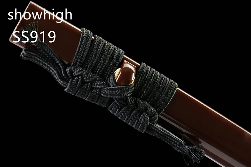 handmade T10 real hamon katana sword SS919