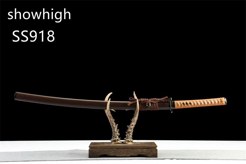 handmade T10 real hamon katana sword SS918