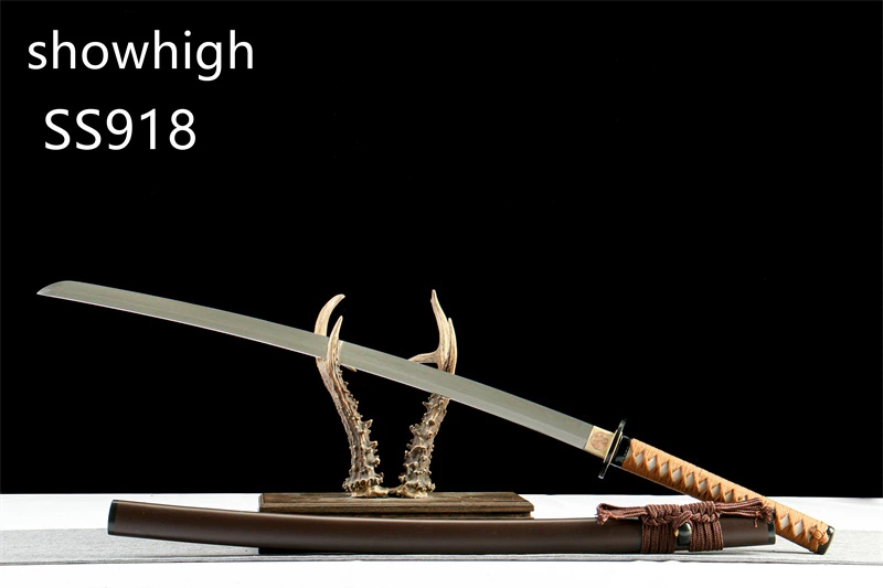 handmade T10 real hamon katana sword SS918