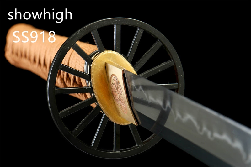 handmade T10 real hamon katana sword SS918