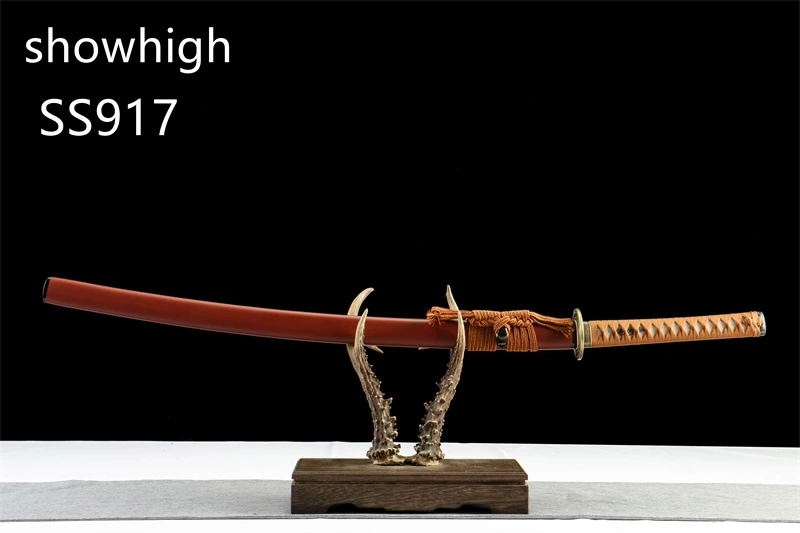 handmade T10 real hamon katana sword SS917