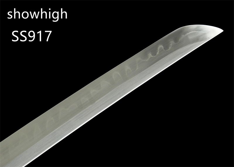 handmade T10 real hamon katana sword SS917