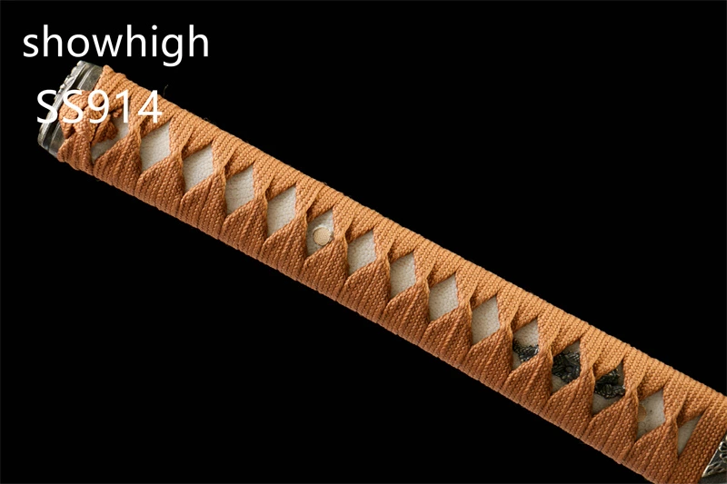 handmade carbon steel katana sword ss914