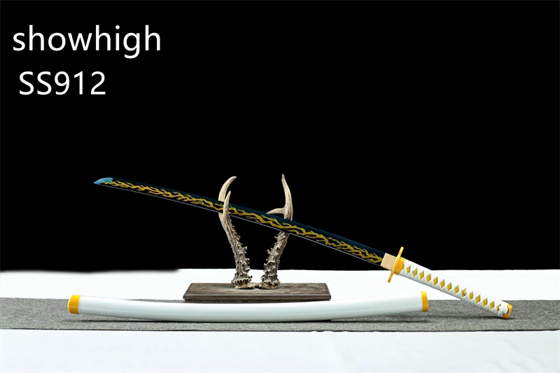 handmade demon slayer kaigaku nichirin sword SS912