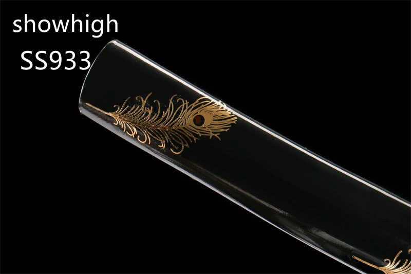 handmade T10 real hamon wakizashi sword  real rayskin SS933