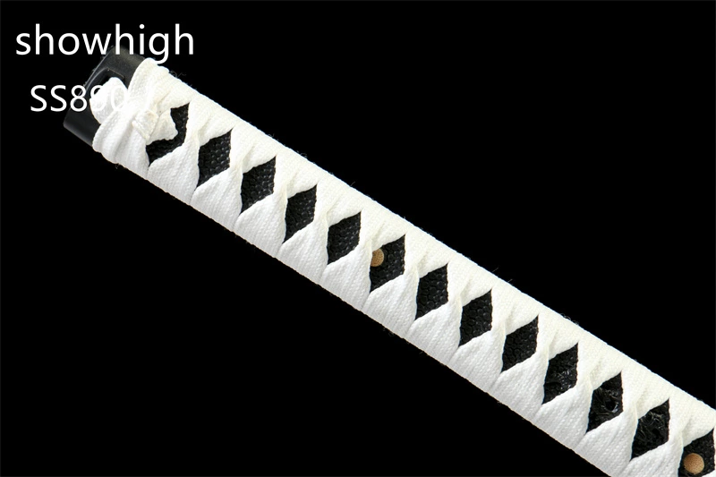 handmade  black dragon T8  clay tempered real hamon SS890