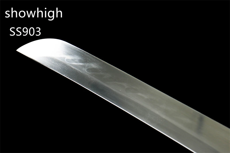 handmade purple T10 real hamon katana sword SS903