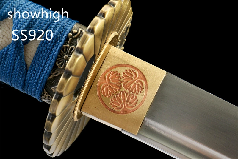 handmade carbon steel katana sword SS920