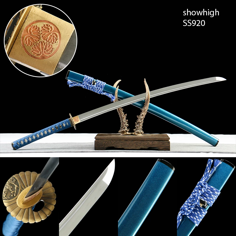 handmade carbon steel katana sword SS920