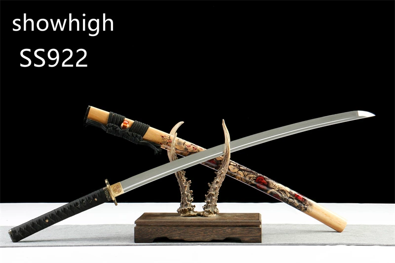 handmade high carbon steel katana sword SS922