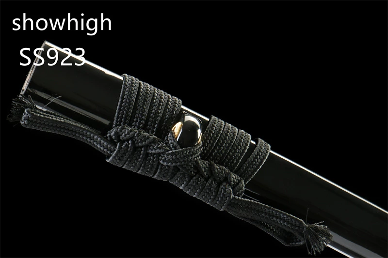 handmade 1065steel katana swords  real rayskin SS923