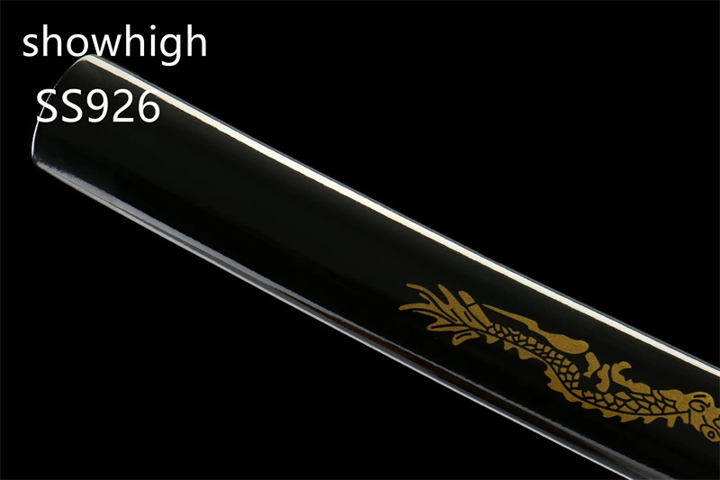 handmade T10 real hamon real rayskin katana sword SS926