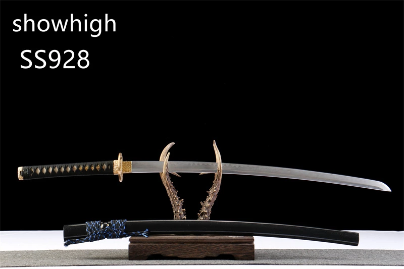 handmade T10 real hamon katana sword SS928