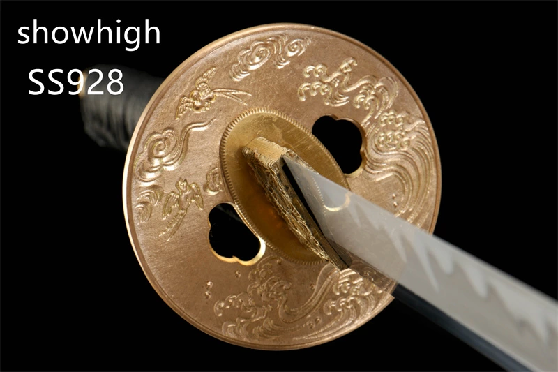 handmade T10 real hamon katana sword SS928