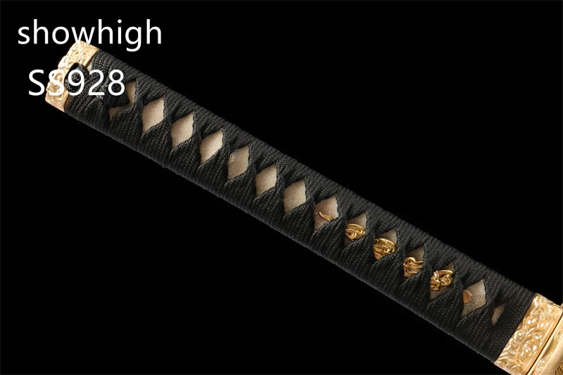 handmade T10 real hamon katana sword SS928